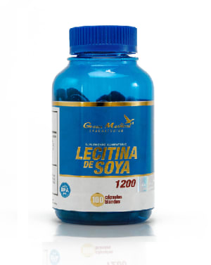 Lecitina de Soya 1200 mg. 100 cáps. bl. Green Medical